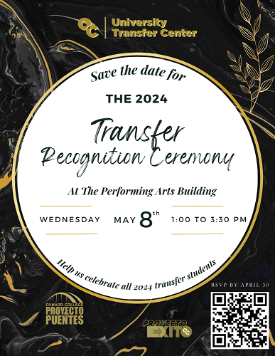 Transfer recognition ceremony