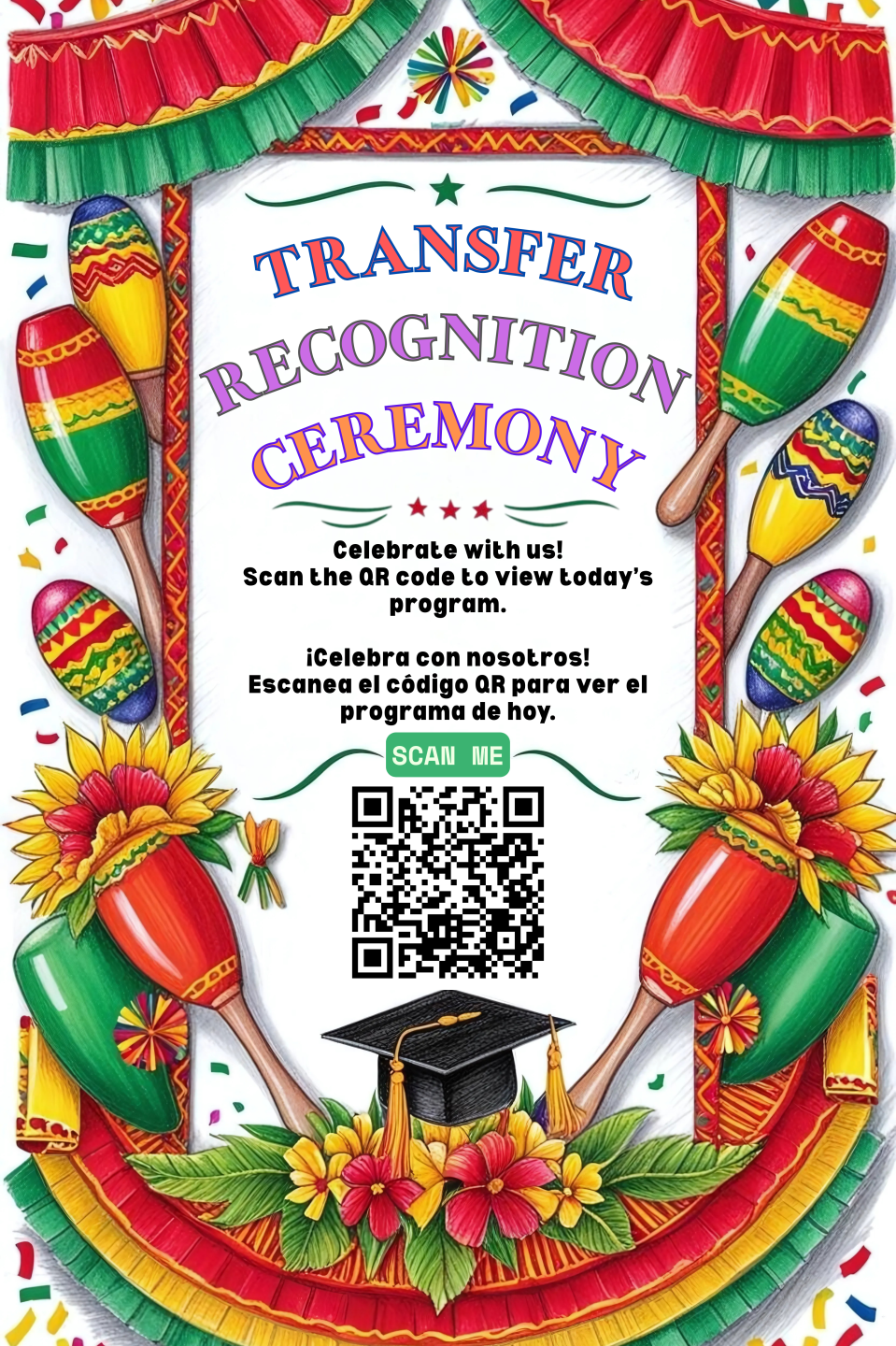 Transfer Recognition Ceremony Program 2025