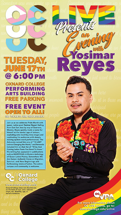 OC LIVE: An Evening with Yosimar Reyes