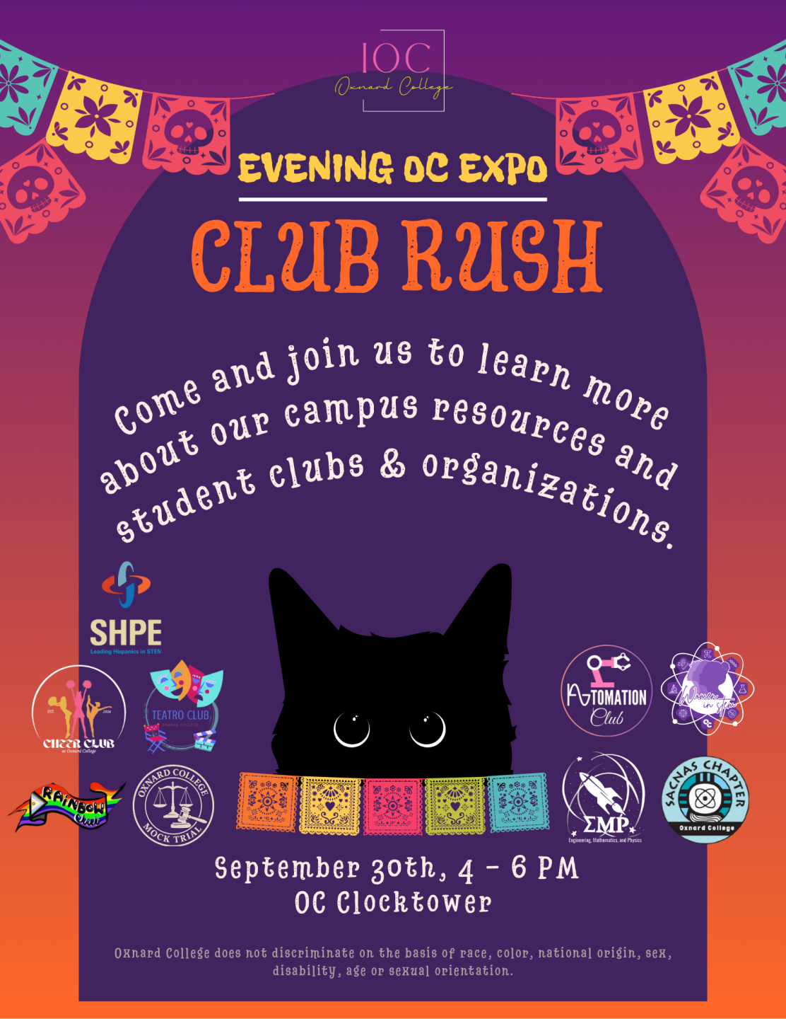 Club Rush Fall 2025 Evening