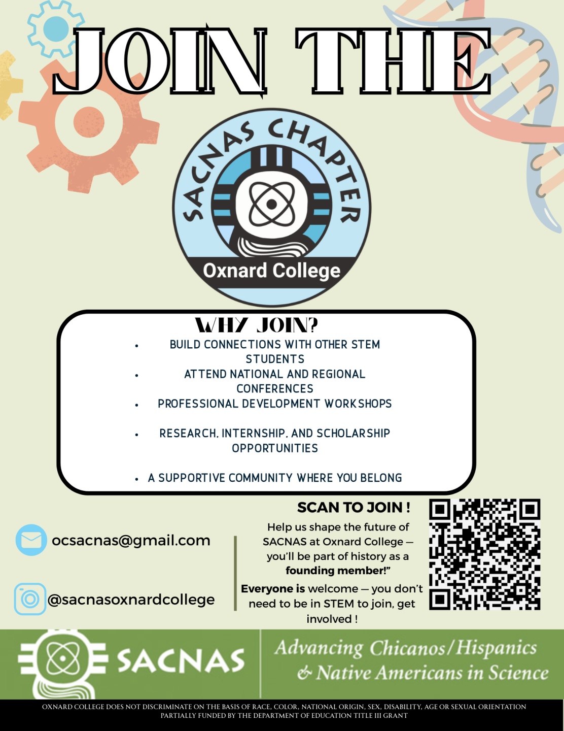 Join SACNAS Club