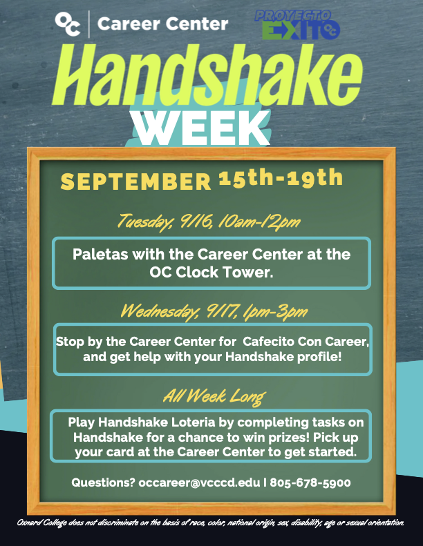 Handshake Week Events