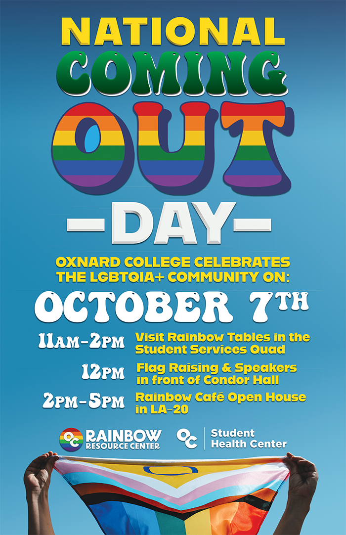 National Coming Out Day digital flyer