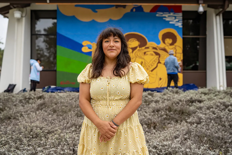 Muralist Elisa Torres