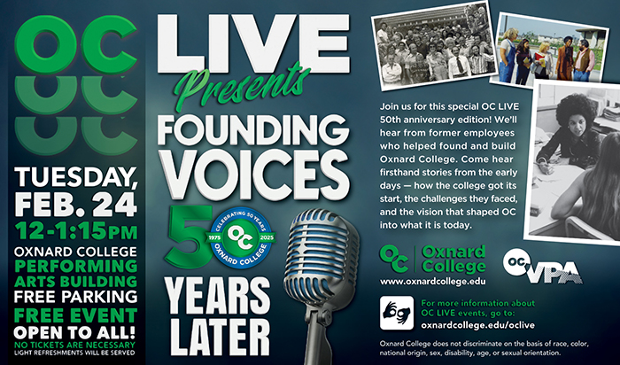 OC LIVE: Founding Voices 50 Years Later