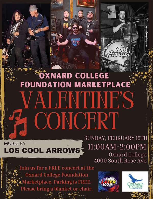 OC Foundation Marketplace Valentine’s Concert Flyer