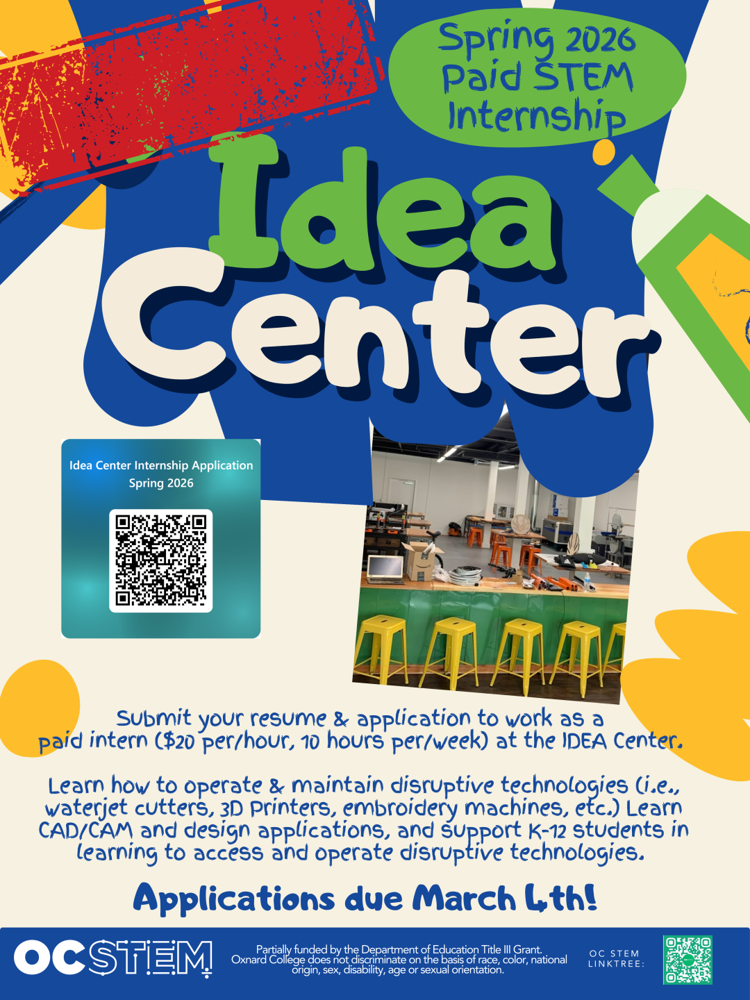 IDEA Center Intership