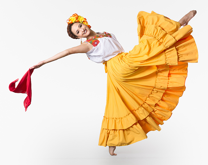 Female Dancer from Ballet Nepantla