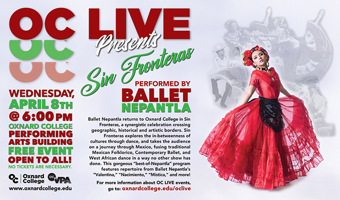 OC LIVE: Sin Fronteras performed by Ballet Nepantla Flyer