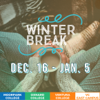 Winter Break: December 16–January 5; Moorpark College, Oxnar Winter Break: December 16–January 5; Moorpark College, Oxnar