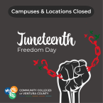 Juneteenth Freedom Day Campus &amp; Locations Closure announ