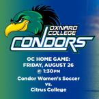 OC Women’s Soccer (Home Game) vs. Citrus College