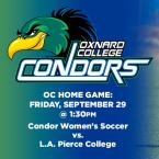 OC Women’s Soccer (Home Game) vs. L.A. Pierce College