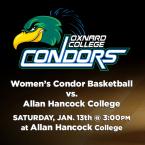 OC Women’s Basketball vs. Allan Hancock College