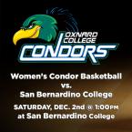 OC Women’s Basketball vs. San Bernardino College