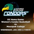 OC Women’s Basketball (Home Game) vs. Moorpark College
