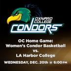 OC Women’s Basketball (Home Game) vs. LA Harbor College