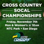 Men’s and Women’s Cross Country SoCal Championships – Away Event