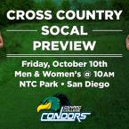 Men’s and Women’s Cross Country SoCal Preview – Away Event