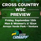 Men’s and Women’s Cross Country WSC Preview – Away Event