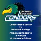 Men’s Soccer: OC Condors vs. Moorpark College (Away Game)
