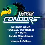 OC Men’s Soccer (Home Game) vs. Moorpark College