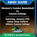 OC Women’s Basketball vs. Cuesta College (Away Game)