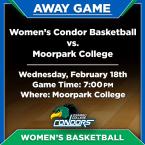 OC Women’s Basketball vs. Moorpark College (Away Game)