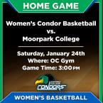 OC Women’s Basketball vs. Moorpark College (Home Game)