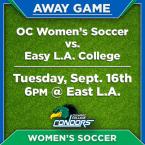 Women’s Soccer: OC Condors vs. East L.A. College