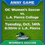Women’s Soccer: OC Condors vs. L.A. Pierce College