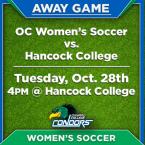 Women’s Soccer: OC Condors vs. Hancock College