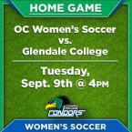 OC Women’s Soccer (Home Game) vs. Glendale College