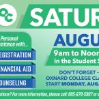 Join us for OC Saturday on August 9th