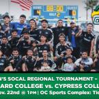 OC Men’s Soccer 3C2A Regional Soccer Tournament – Round 2