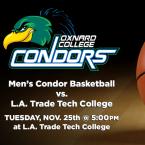 OC Men’s Basketball vs. L.A. Trade Tech College (Away Game)