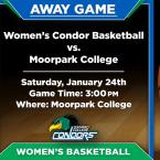 OC Women’s Basketball vs. Moorpark College (Away Game) 