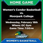 OC Women’s Basketball vs. Moorpark College (Home Game) 