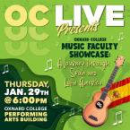 OC LIVE: Oxnard College Music Faculty Showcase — A Journey through Spain and Latin America