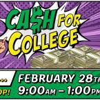 Cash for College Workshop on Feb. 28