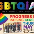 LGBTQIA+ Progress Flag Raising Thursday, May 14th
