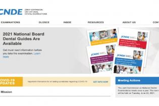 Joint Commission on National Dental Examinations website