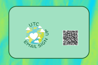 UTC  Email sign up buttom