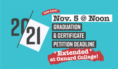 Graduation Application Deadline November 5