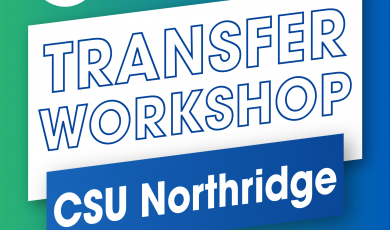 OC circle logo and text that reads: Transfer Workshop CSU Northridge
