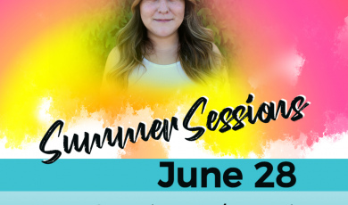 District alumni and text that reads: Summer Sessions June 28 6 Week Sessions MC and OC Begin