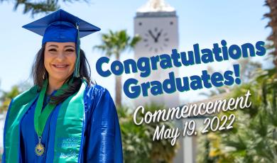 Congratulations Graduates! Commencement Ceremony May 19, 2022.