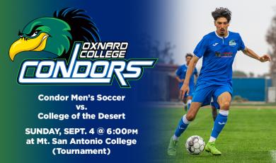 Men’s Soccer Tournament: OC Condors vs. College of the Desert