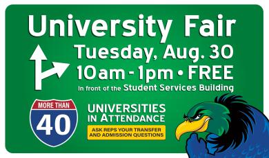 University Transfer Fair – Fall 2022