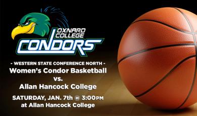 Western State Conference North: OC Women’s Basketball vs. Allan Hancock College